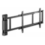 Equip 32-tolline kuni 75-tolline mootoriga teleri pöördseinakinnitusklamber, 50 kg, 81,3 cm (32 tolli), 190,5 cm (75 tolli), 200 x 200 mm, 600 x 400 mm, Must