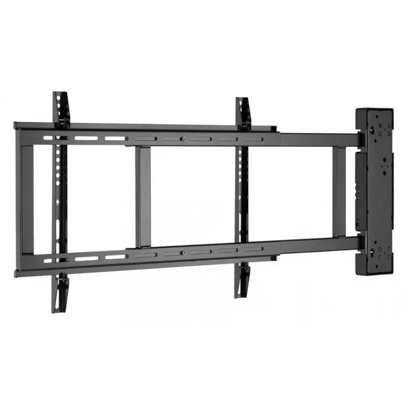 Equip 32-tolline kuni 75-tolline mootoriga teleri pöördseinakinnitusklamber, 50 kg, 81,3 cm (32 tolli), 190,5 cm (75 tolli), 200 x 200 mm, 600 x 400 mm, Must