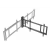 Equip 32-tolline kuni 75-tolline mootoriga teleri pöördseinakinnitusklamber, 50 kg, 81,3 cm (32 tolli), 190,5 cm (75 tolli), 200 x 200 mm, 600 x 400 mm, Must