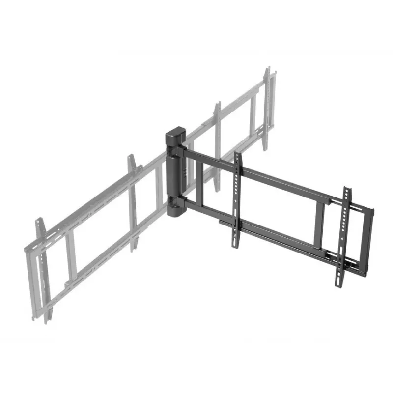 Equip 32-tolline kuni 75-tolline mootoriga teleri pöördseinakinnitusklamber, 50 kg, 81,3 cm (32 tolli), 190,5 cm (75 tolli), 200 x 200 mm, 600 x 400 mm, Must