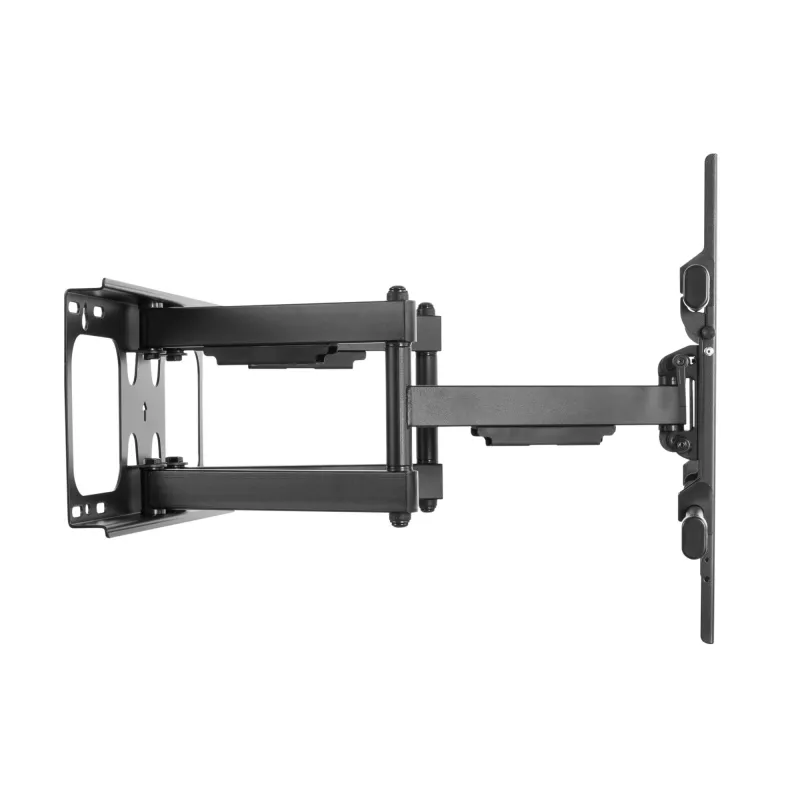 Equip 37–90-tolline kallutatav/pööratav TV seinakinnitus, 200 x 200 mm, 816 x 410 mm, -15 kuni 5°, -60 kuni 60°, teras, must