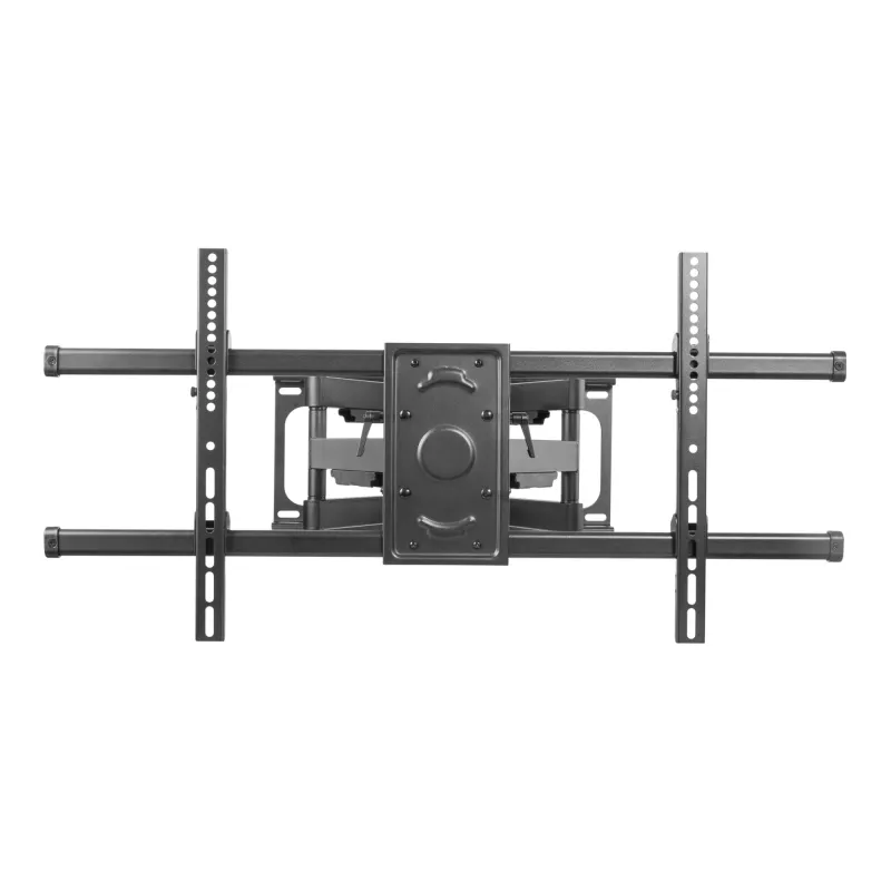 Equip 37–90-tolline kallutatav/pööratav TV seinakinnitus, 200 x 200 mm, 816 x 410 mm, -15 kuni 5°, -60 kuni 60°, teras, must