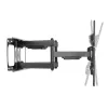 Equip 37–90-tolline kallutatav/pööratav TV seinakinnitus, 200 x 200 mm, 816 x 410 mm, -15 kuni 5°, -60 kuni 60°, teras, must