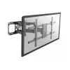 Equip 37–90-tolline kallutatav/pööratav TV seinakinnitus, 200 x 200 mm, 816 x 410 mm, -15 kuni 5°, -60 kuni 60°, teras, must