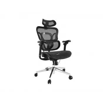 Equip Ergonomic Premium kontoritool pea- ja käetugedega, must