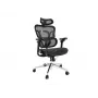 Equip Ergonomic Premium kontoritool pea- ja käetugedega, must