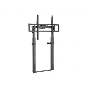 Equip 55-tolline kuni 100-tolline fikseeritud motoriseeritud seinakinnitus, 139,7 cm (55 tolli), 2,54 m (100 tolli), 200 x 200 mm, 800 x 600 mm, alumiinium, plast, roostevaba teras, must