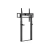 Equip 55-tolline kuni 100-tolline fikseeritud motoriseeritud seinakinnitus, 139,7 cm (55 tolli), 2,54 m (100 tolli), 200 x 200 mm, 800 x 600 mm, alumiinium, plast, roostevaba teras, must