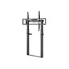 Equip 55-tolline kuni 100-tolline fikseeritud motoriseeritud seinakinnitus, 139,7 cm (55 tolli), 2,54 m (100 tolli), 200 x 200 mm, 800 x 600 mm, alumiinium, plast, roostevaba teras, must