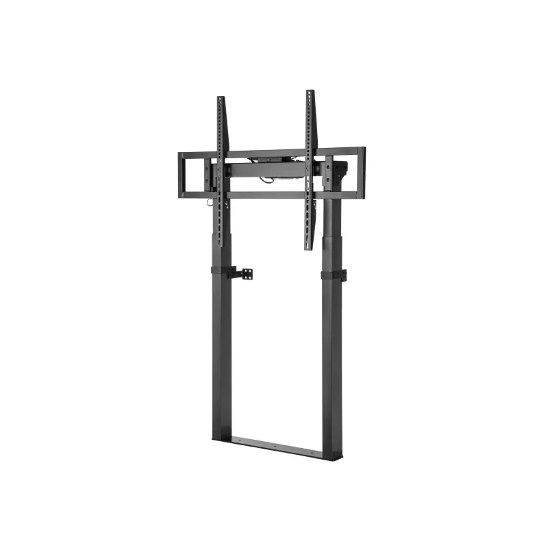 Equip 55-tolline kuni 100-tolline fikseeritud motoriseeritud seinakinnitus, 139,7 cm (55 tolli), 2,54 m (100 tolli), 200 x 200 mm, 800 x 600 mm, alumiinium, plast, roostevaba teras, must