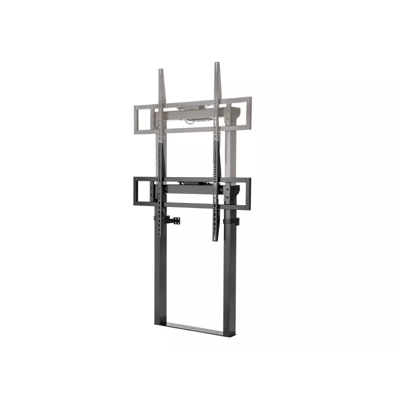 Equip 55-tolline kuni 100-tolline fikseeritud motoriseeritud seinakinnitus, 139,7 cm (55 tolli), 2,54 m (100 tolli), 200 x 200 mm, 800 x 600 mm, alumiinium, plast, roostevaba teras, must