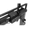 Equip 55-tolline kuni 100-tolline fikseeritud motoriseeritud seinakinnitus, 139,7 cm (55 tolli), 2,54 m (100 tolli), 200 x 200 mm, 800 x 600 mm, alumiinium, plast, roostevaba teras, must