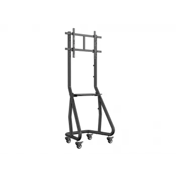 Equip 37 tolli–80 tolli raskeveo TV-käru, 94 cm (37 tolli), 2,03 m (80 tolli), 200 x 200 mm, 600 x 400 mm, Alumiinium, Plast, Roostevaba teras, Must