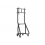 Equip 37 tolli–80 tolli raskeveo TV-käru, 94 cm (37 tolli), 2,03 m (80 tolli), 200 x 200 mm, 600 x 400 mm, Alumiinium, Plast, Roostevaba teras, Must