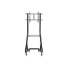 Equip 37 tolli–80 tolli raskeveo TV-käru, 94 cm (37 tolli), 2,03 m (80 tolli), 200 x 200 mm, 600 x 400 mm, Alumiinium, Plast, Roostevaba teras, Must
