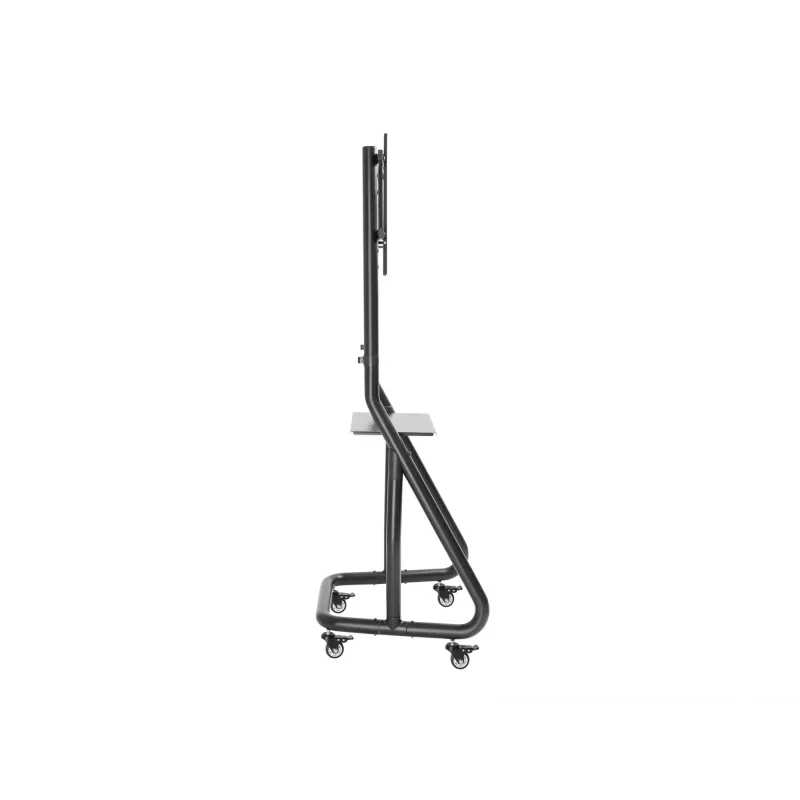 Equip 37 tolli–80 tolli raskeveo TV-käru, 94 cm (37 tolli), 2,03 m (80 tolli), 200 x 200 mm, 600 x 400 mm, Alumiinium, Plast, Roostevaba teras, Must