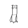 Equip 37 tolli–80 tolli raskeveo TV-käru, 94 cm (37 tolli), 2,03 m (80 tolli), 200 x 200 mm, 600 x 400 mm, Alumiinium, Plast, Roostevaba teras, Must
