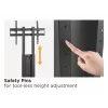 Equip 650615 TV kinnitus/alus 190,5 cm (75 tolli) Must