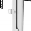 Põranda TV-alus/kinnitus EQUIP 650614 37–86-tollistele ekraanidele, kuni 45 kg, VESA 100x100–600x400, kõrgus 900–1100 mm, kalle -10° kuni 5°, hõbedane