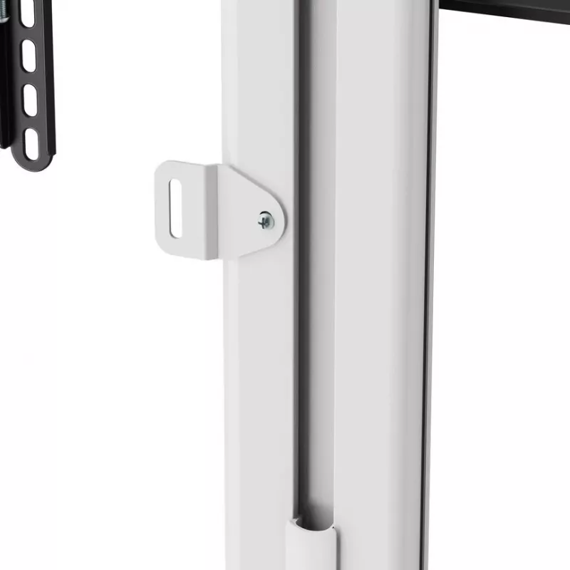 Põranda TV-alus/kinnitus EQUIP 650614 37–86-tollistele ekraanidele, kuni 45 kg, VESA 100x100–600x400, kõrgus 900–1100 mm, kalle -10° kuni 5°, hõbedane