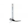 Põranda TV-alus/kinnitus EQUIP 650614 37–86-tollistele ekraanidele, kuni 45 kg, VESA 100x100–600x400, kõrgus 900–1100 mm, kalle -10° kuni 5°, hõbedane