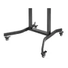 Equip mobiilne motoriseeritud LFD-käru 55-100 tolli, 2,54 m (100 tolli), 200 x 200 mm, 800 x 600 mm, -10 - 5°, Alumiinium, Plast, Roostevaba teras, Must