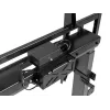 Equip mobiilne motoriseeritud LFD-käru 55-100 tolli, 2,54 m (100 tolli), 200 x 200 mm, 800 x 600 mm, -10 - 5°, Alumiinium, Plast, Roostevaba teras, Must