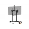 Equip mobiilne motoriseeritud LFD-käru 55-100 tolli, 2,54 m (100 tolli), 200 x 200 mm, 800 x 600 mm, -10 - 5°, Alumiinium, Plast, Roostevaba teras, Must