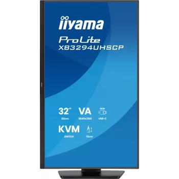 iiyama ProLite XB3294UHSCP-B1 arvutimonitor 80 cm (31,5 tolli) 3840 x 2160 pikslit 4K Ultra HD must
