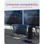 ICY BOX IB-DK2252AC Juhtmega USB 3.2 Gen 1 (3.1 Gen 1) USB-C Must