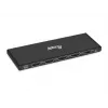 Equip üliõhuke 4-pordiline HDMI 2.0 jaotur, HDMI, 4x HDMI, 3840 x 2160 pikslit, must, alumiinium, 4K Ultra HD
