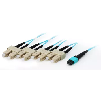 Equip MTP/SC magistraalkiudoptiline patch-juhe, OM4, 10m, 10 m, OM4, MTP, 4x SC