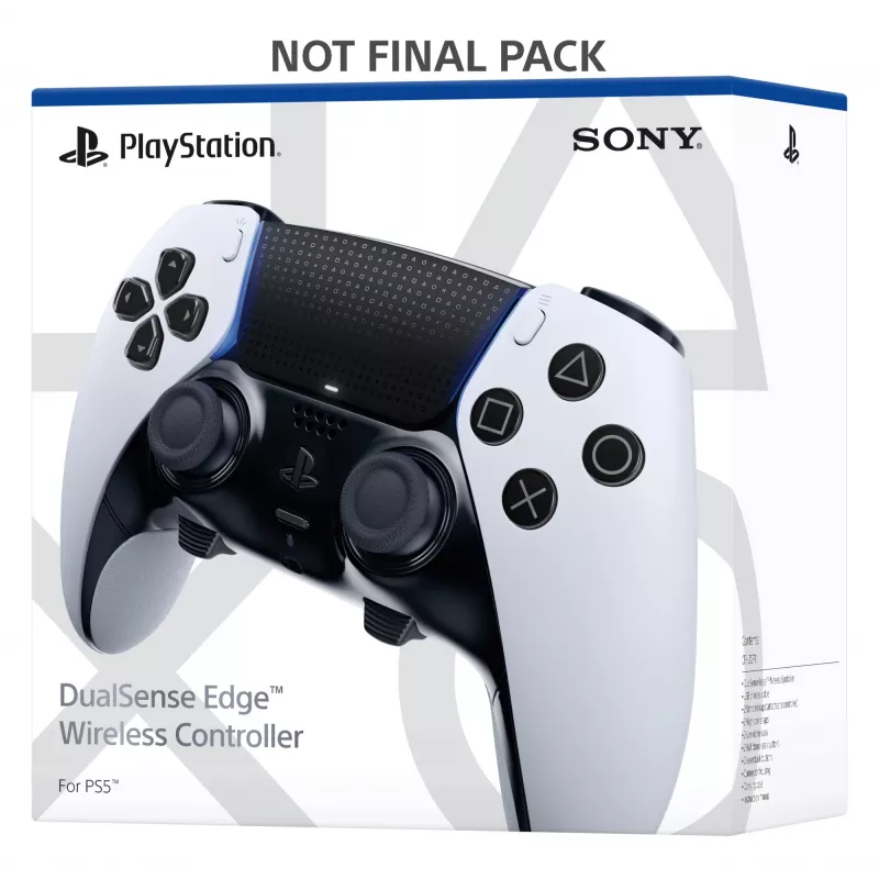 Sony DualSense Edge Must, Valge Bluetooth Gamepad Analogue / Digital PlayStation 5
