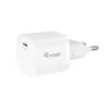 Equip 1 pordiga 20 W USB-C PD laadija, 25 tk/komplektis, sisetingimustes, vahelduvvool, 12 V, valge