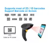 Equip juhtmevaba 2D kaherežiimiline 2,4 GHz + Bluetooth vöötkoodiluger koos alusega