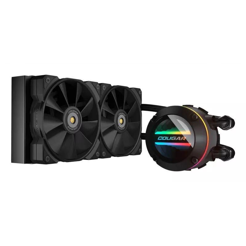 COUGAR CPU vesijahutus Poseidon-GT 240, ARGB, must, universaalne vedelikjahuti, 12 cm, must