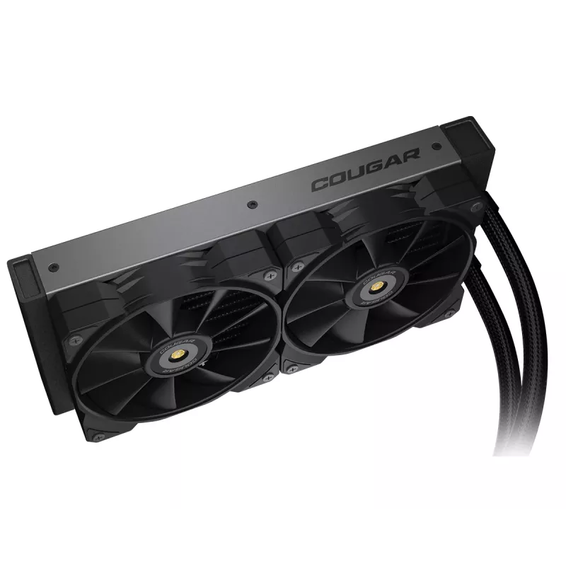 COUGAR CPU vesijahutus Poseidon-GT 240, ARGB, must, universaalne vedelikjahuti, 12 cm, must