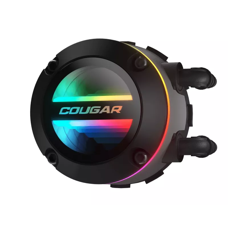 COUGAR CPU vesijahutus Poseidon-GT 240, ARGB, must, universaalne vedelikjahuti, 12 cm, must