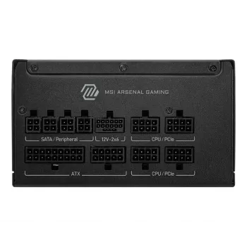 MSI MAG A850GLS PCIE5 toiteplokk 850 W 24-pin ATX ATX Must