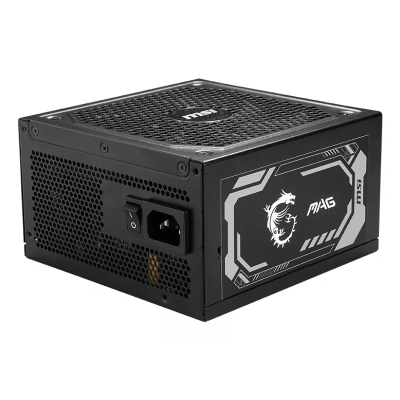 MSI MAG A1250GL PCIE5 toiteplokk 1250 W 24-kontaktiline ATX ATX Must