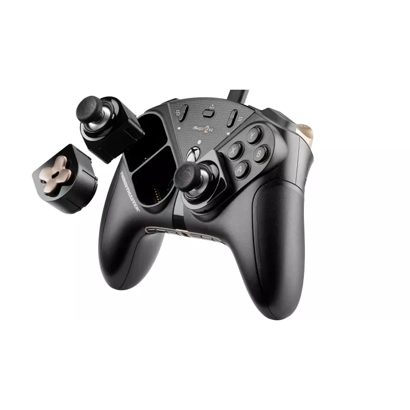 Thrustmaster ESWAP X2 H.E Must USB-mängupult Analoog / Digitaalne PC, Xbox One, Xbox Series S, Xbox Series X