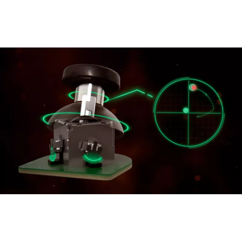 Thrustmaster ESWAP X2 H.E Must USB-mängupult Analoog / Digitaalne PC, Xbox One, Xbox Series S, Xbox Series X