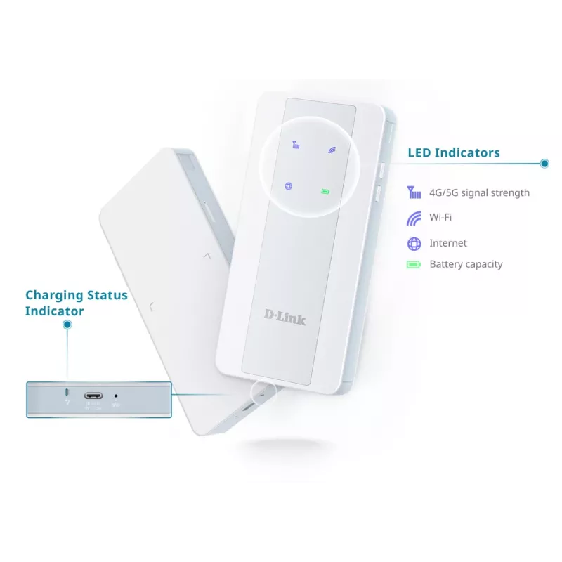 Mobiilsidevõrgu modem D-Link 5G NR AX1800 Wi-Fi 6