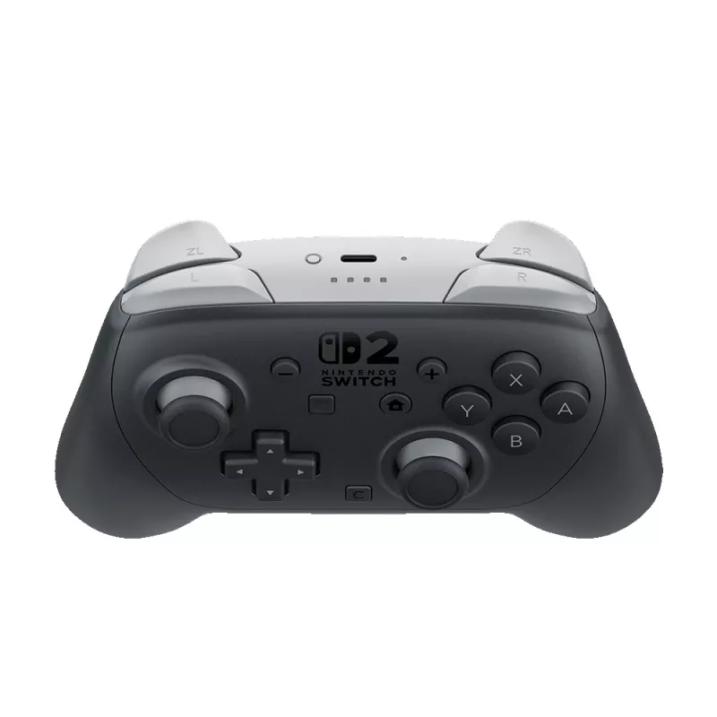 Nintendo Switch 2 Pro Controller Must Bluetooth-mängupult Analoog / Digitaalne Nintendo Switch 2