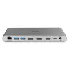 Lindy DST-Pro 5K XT, USB-C sülearvuti dokkimisjaam kolme ekraaniga (4K) või ühe ekraaniga (5K) ja 100 W läbivlaadimisega