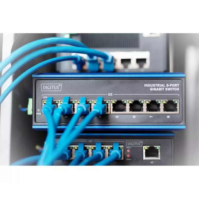 Haldamata lüliti Digitus DN-651119 8 porti Gigabit Ethernet