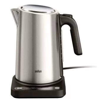 Braun WK 5205 BK elektriline veekeetja 1,7 L 2200 W must, roostevaba teras