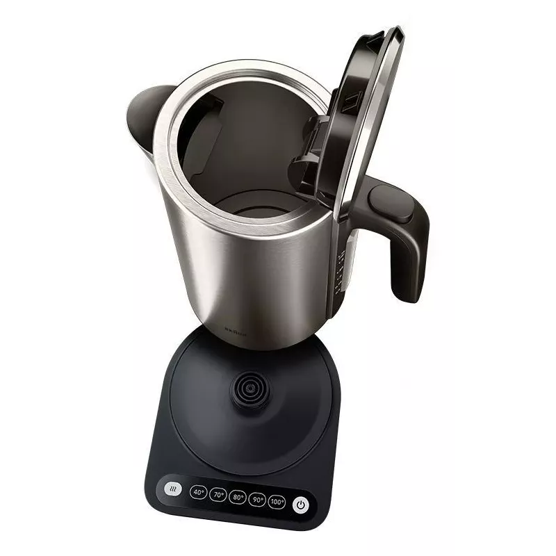 Braun WK 5205 BK elektriline veekeetja 1,7 L 2200 W must, roostevaba teras