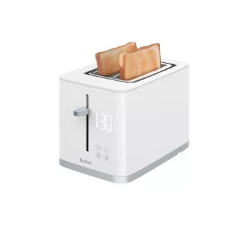 Tefal Sense TT6931 röster — 2 viiluga, 850 W, valge, 7 pruunistusastet, LED-ekraan