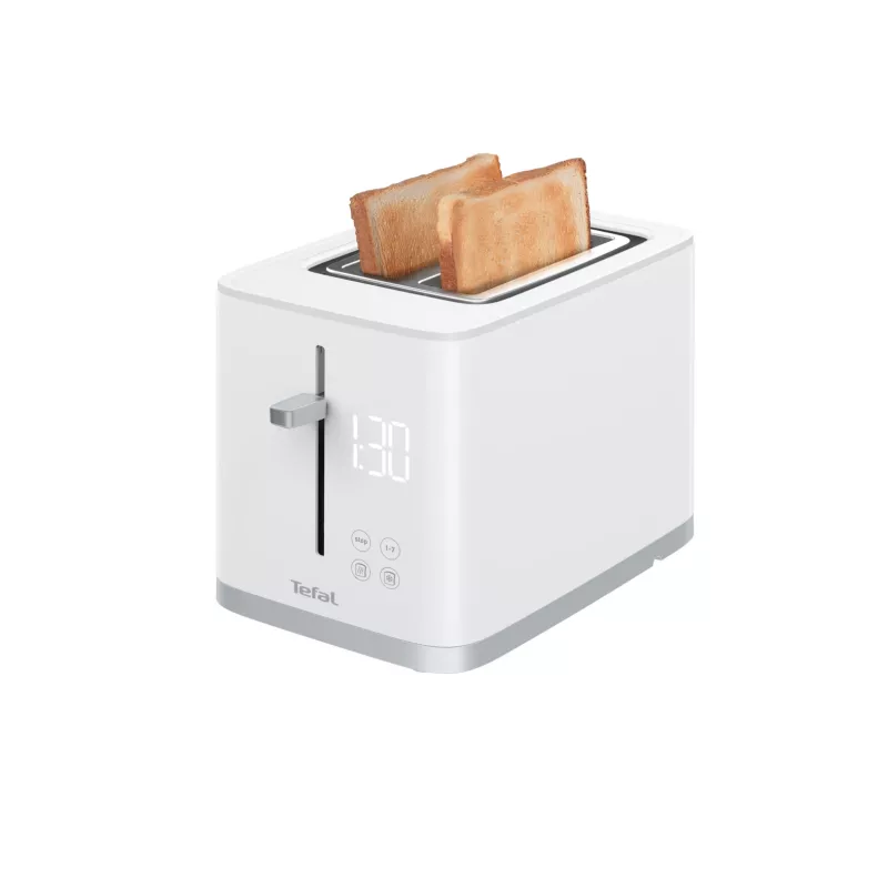 Tefal Sense TT6931 röster — 2 viiluga, 850 W, valge, 7 pruunistusastet, LED-ekraan